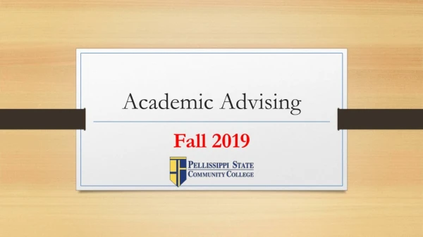 Academic Advising