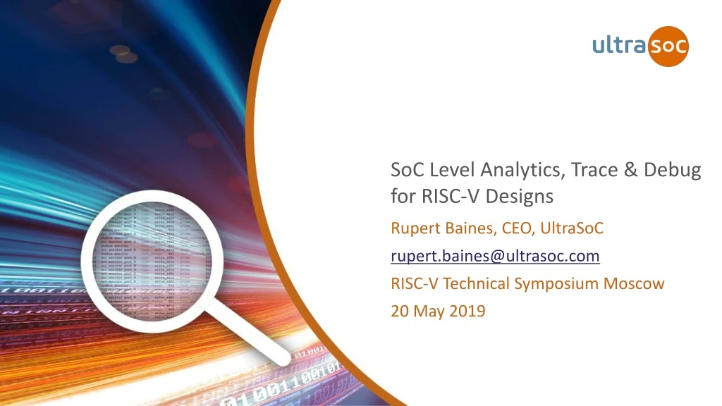 soc level analytics trace debug for risc v designs