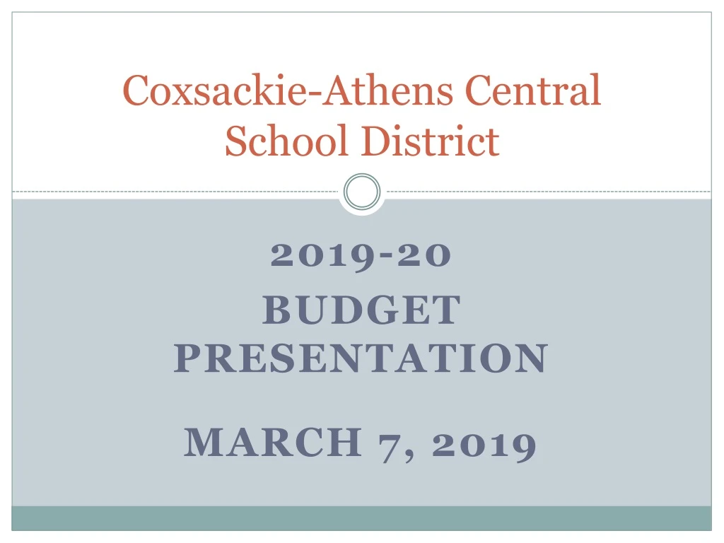 coxsackie athens central school district