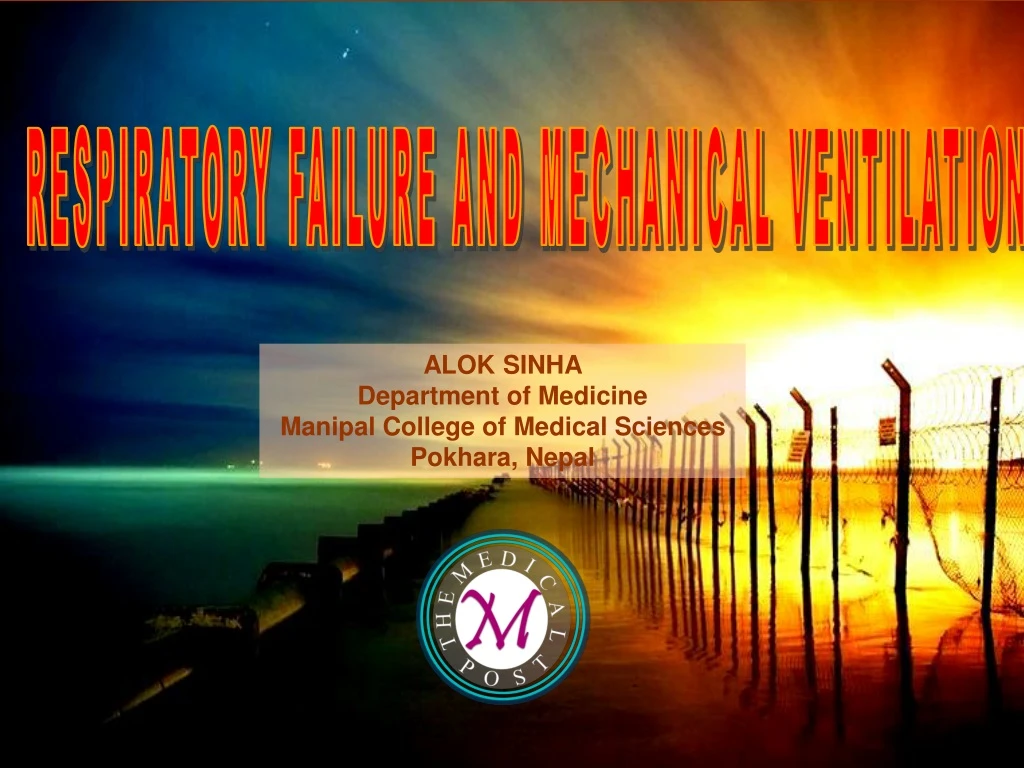 respiratory failure and mechanical ventilation