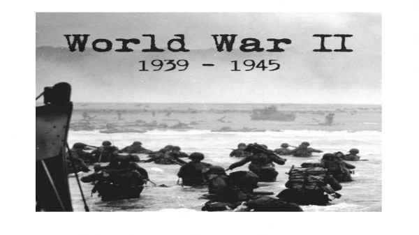 Utah’s Role in World War II