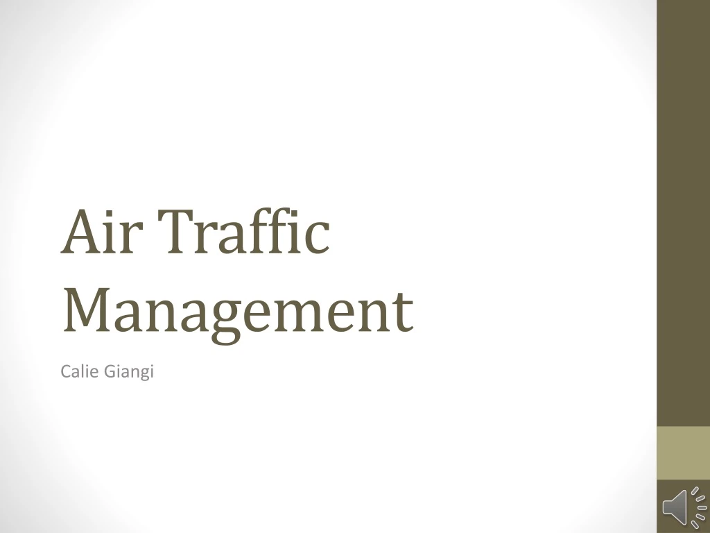 air traffic management