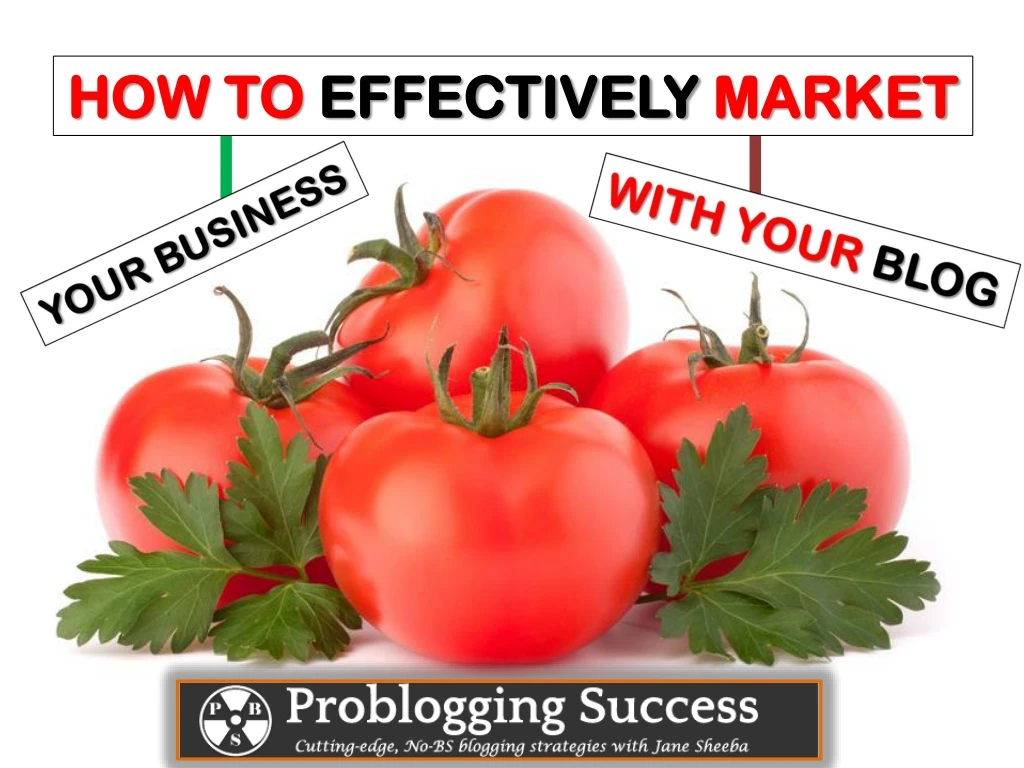 how to effectively market