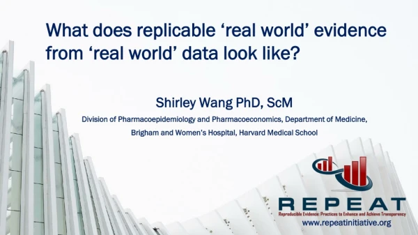 Shirley Wang PhD, ScM