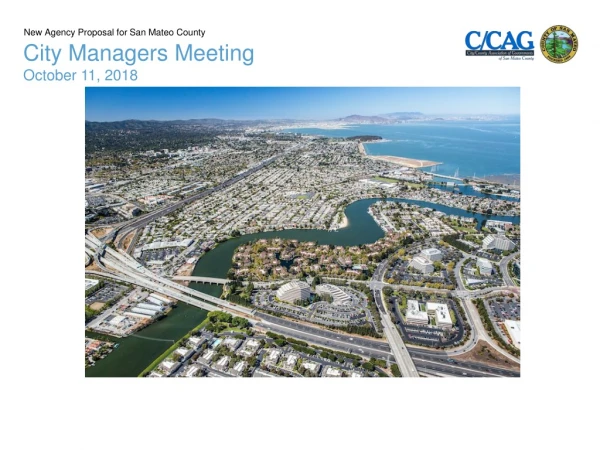 City Managers Meeting October 11, 2018