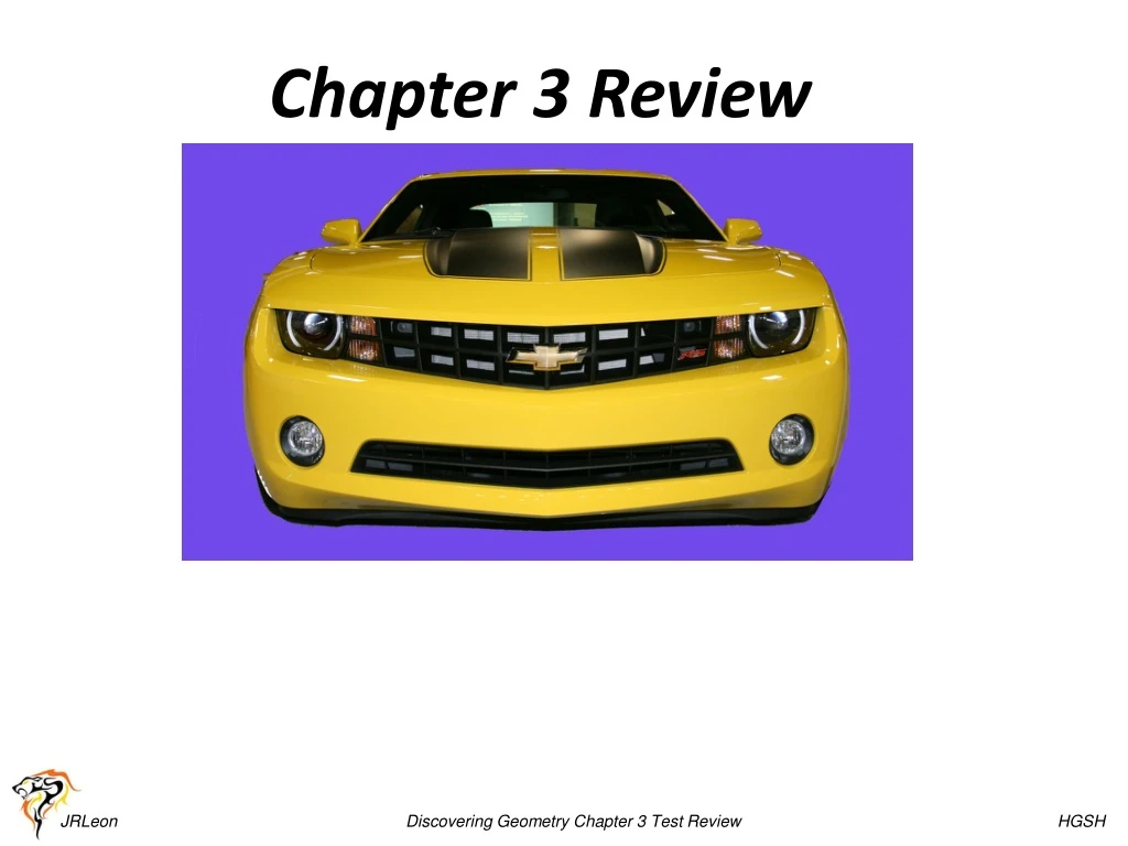 chapter 3 review