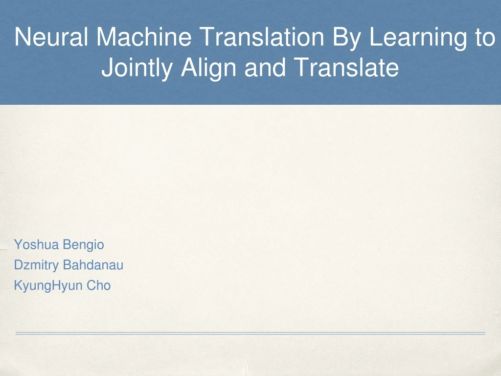 neural machine translation by learning to jointly align and translate