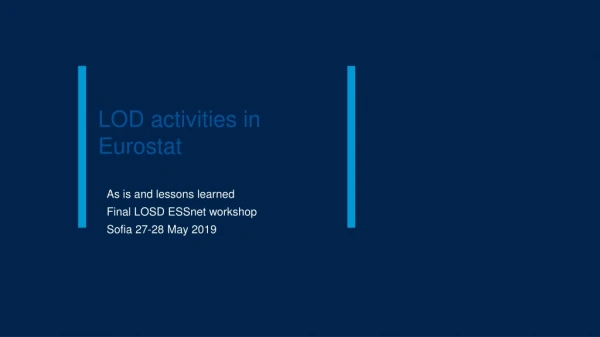LOD activities in Eurostat