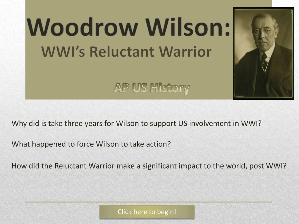 woodrow wilson