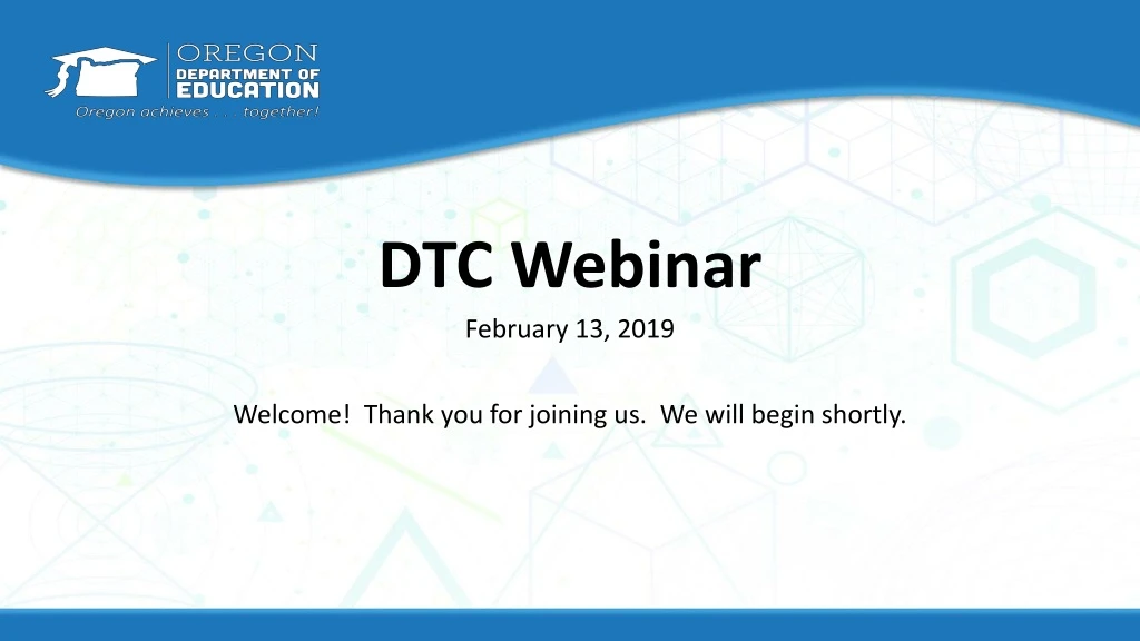 dtc webinar