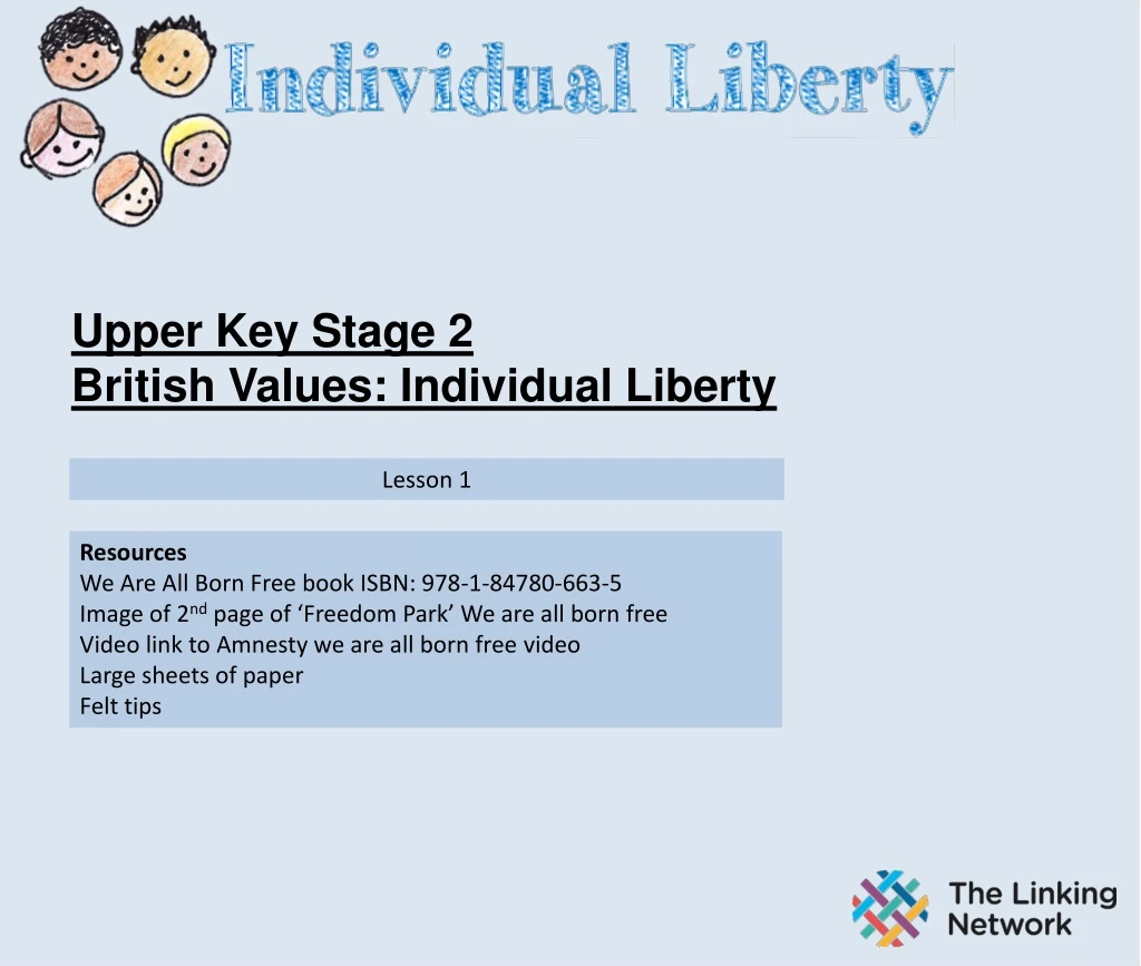 upper key stage 2 british values individual