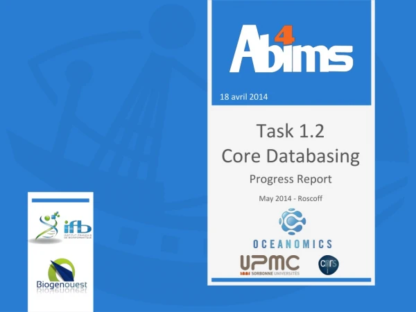 Task 1.2 Core Databasing