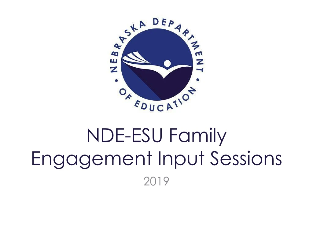 nde esu family engagement input sessions