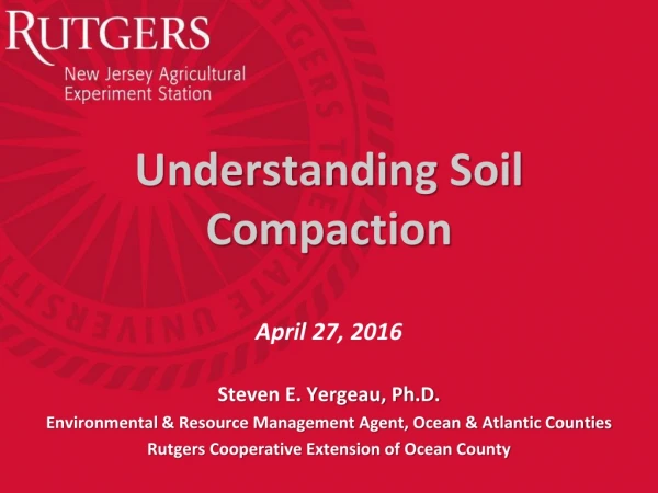 Understanding Soil Compaction