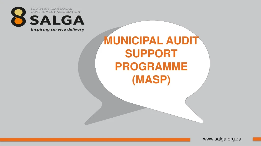 municipal audit support programme masp