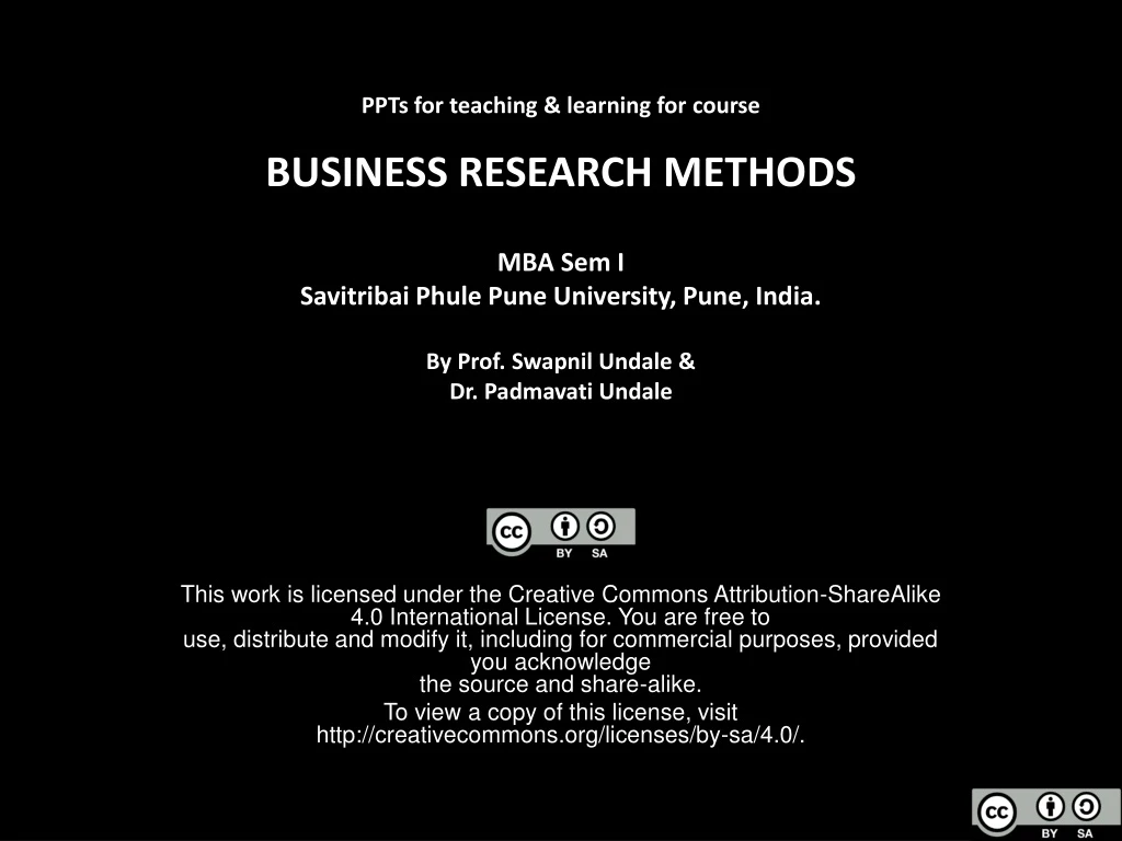 ppts for teaching learning for course business