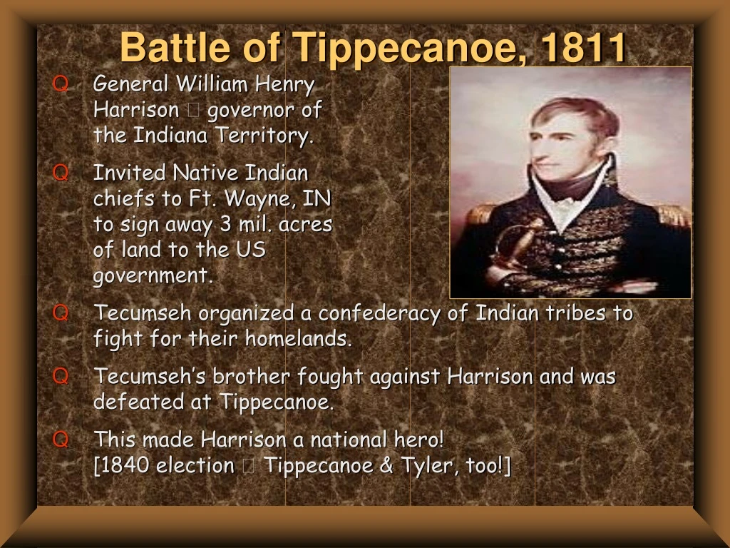 battle of tippecanoe 1811