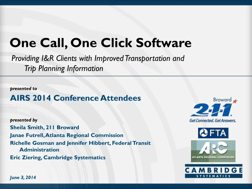 one call one click software