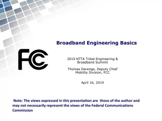 Broadband Engineering Basics - slide 1