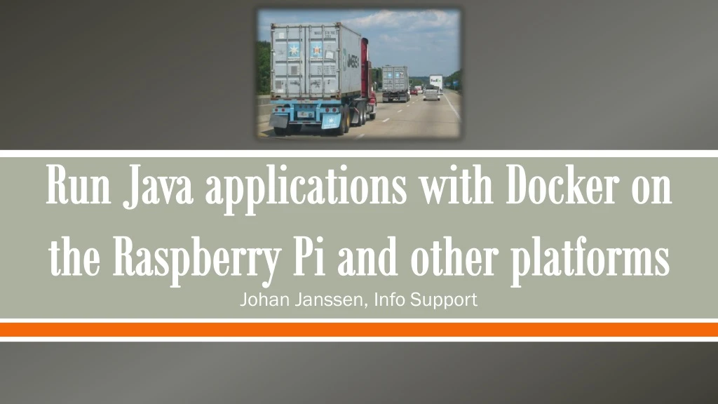 run java applications with docker on the raspberry pi and other platforms