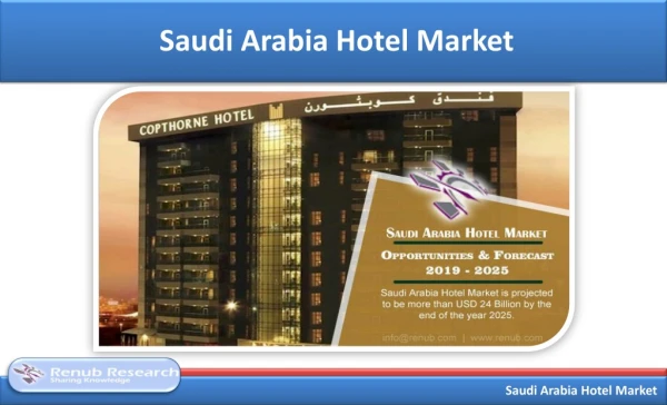 Saudi Arabia Hotel Market, Volume & Forecast by Regions 2019-2025