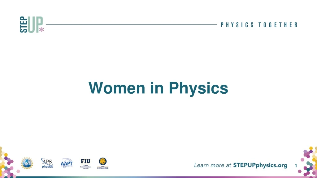 women in physics