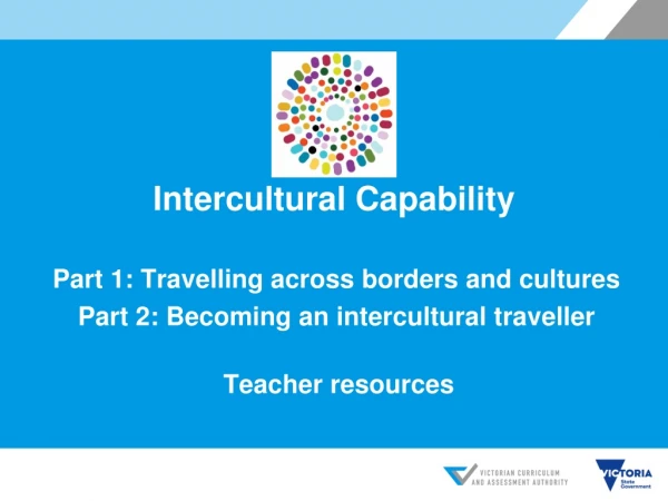 Intercultural Capability