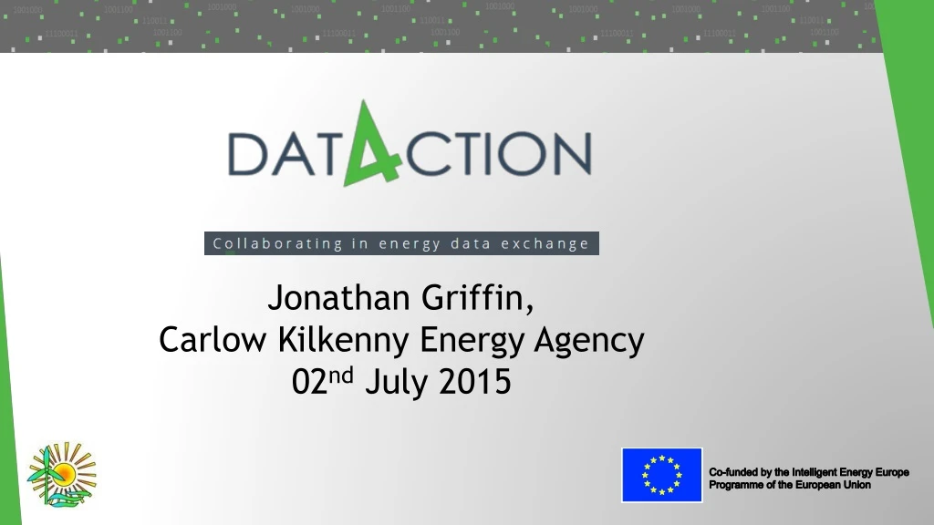 jonathan griffin carlow kilkenny energy agency 02 n d july 2015