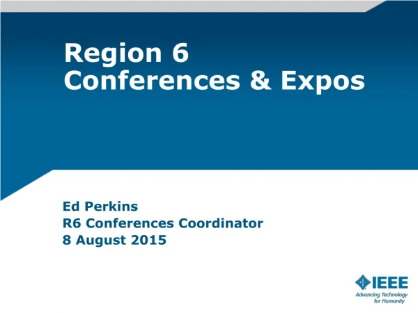 Region 6 Conferences &amp; Expos