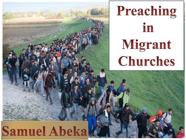 Preaching in Migrant Churches