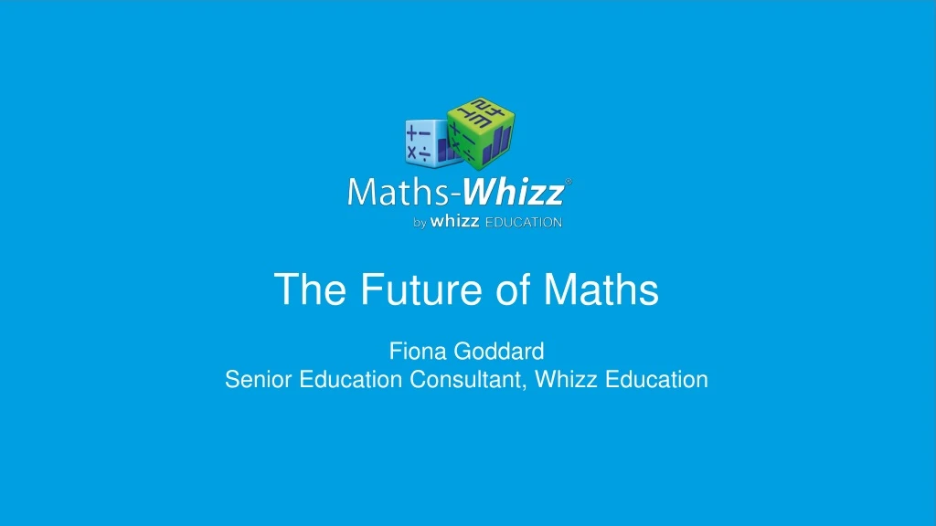 the future of maths