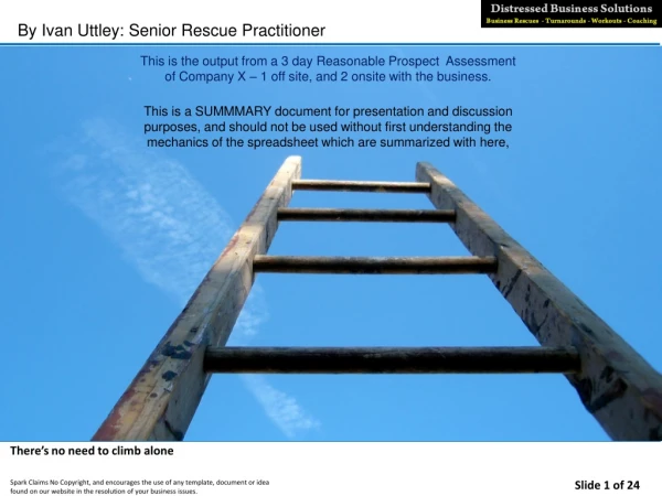 By Ivan Uttley: Senior Rescue Practitioner