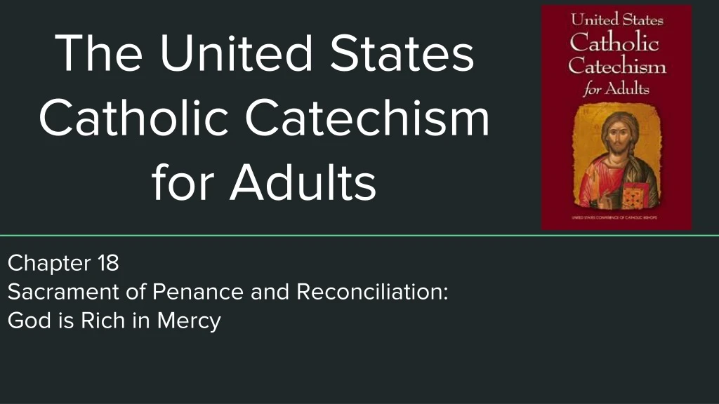 the united states catholic catechism for adults