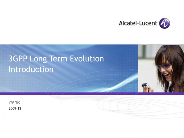 3GPP Long Term Evolution Introduction