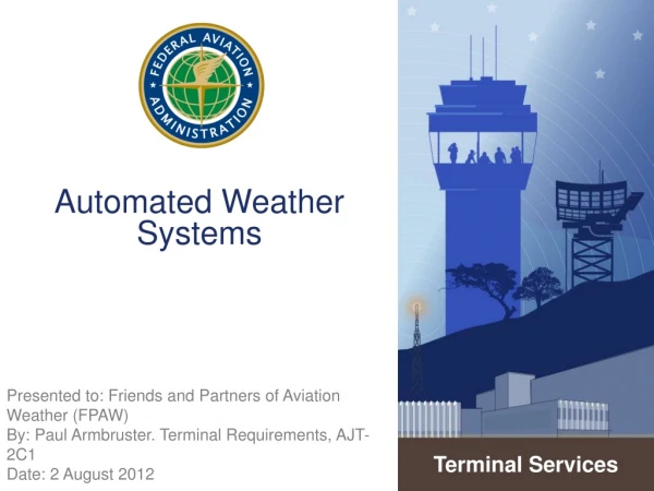 Automated Weather Systems