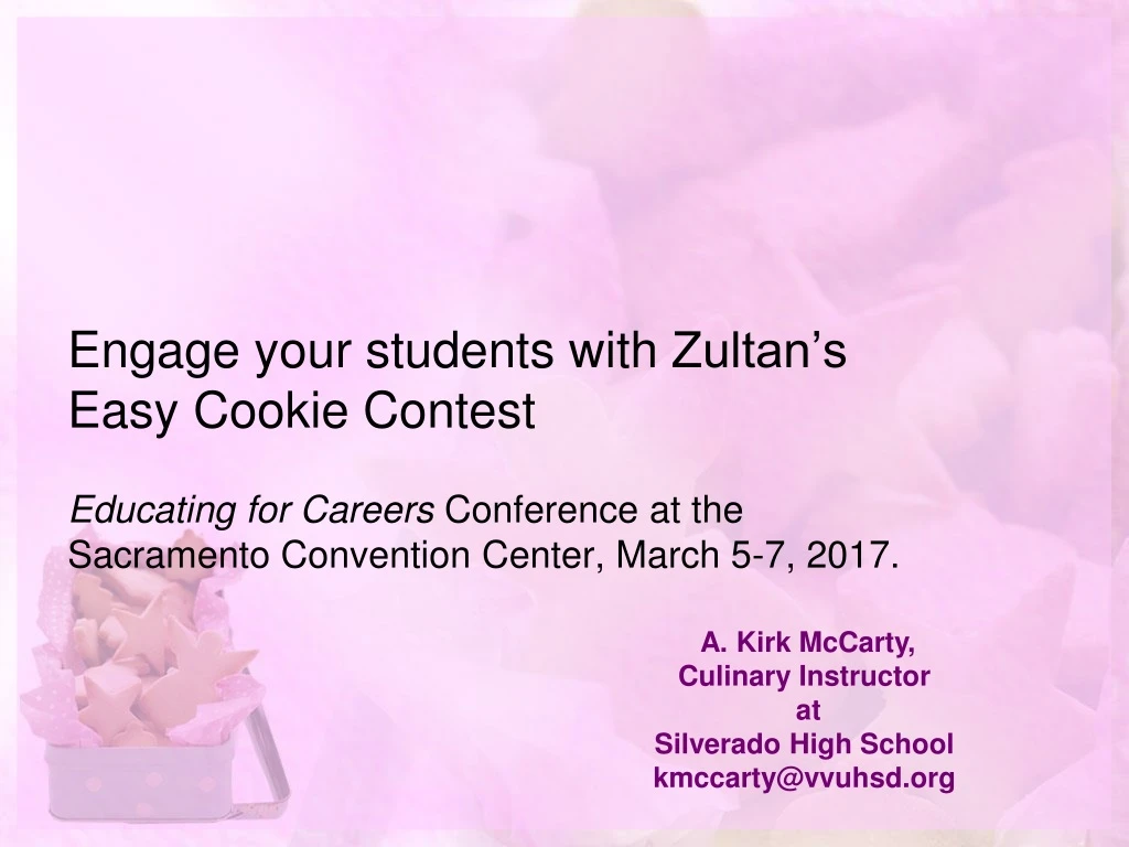 engage your students with zultan s easy cookie contest