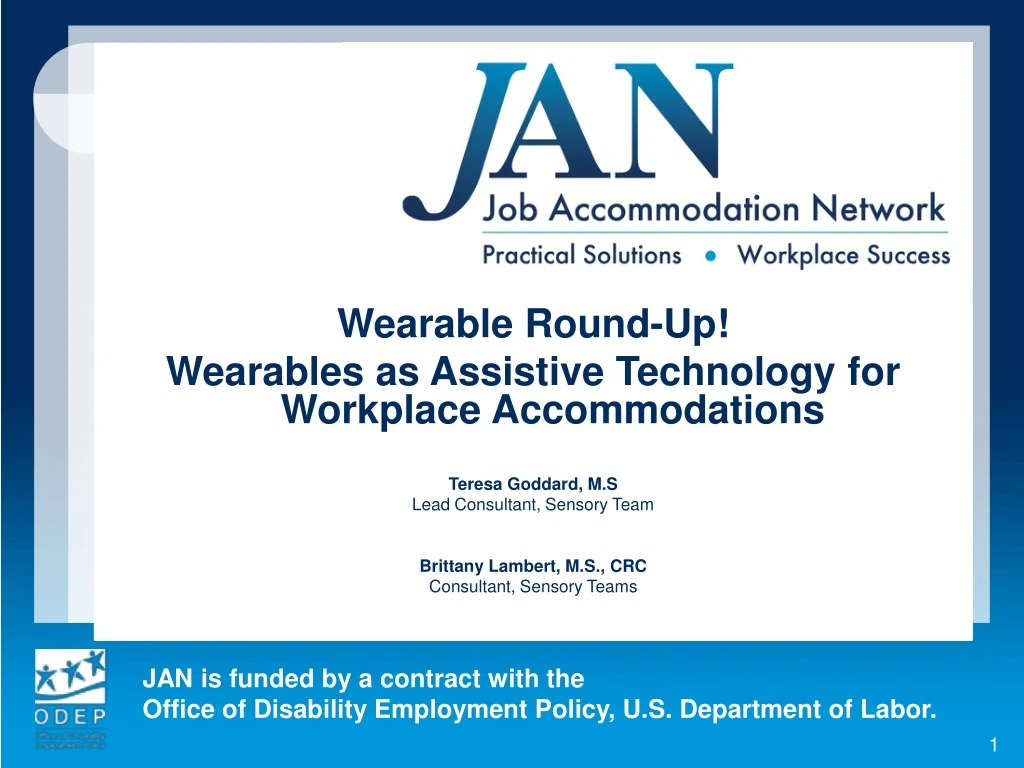 wearable round up wearables as assistive