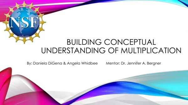 building conceptual understanding of multiplication