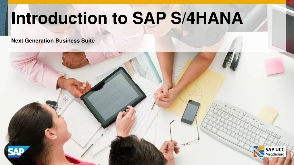 introduction to sap s 4hana