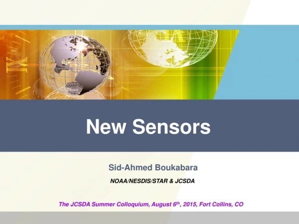 New Sensors