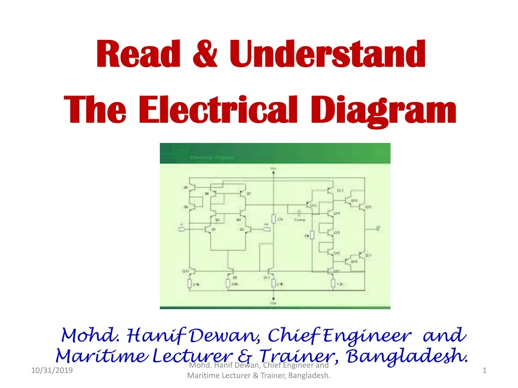 mohd hanif dewan chief engineer and maritime lecturer trainer bangladesh