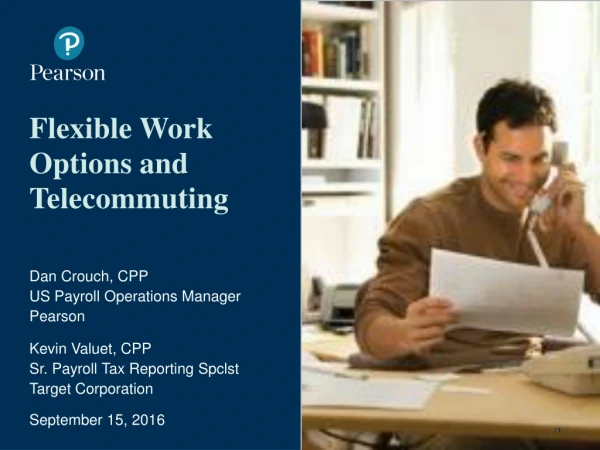 Flexible Work Options and Telecommuting