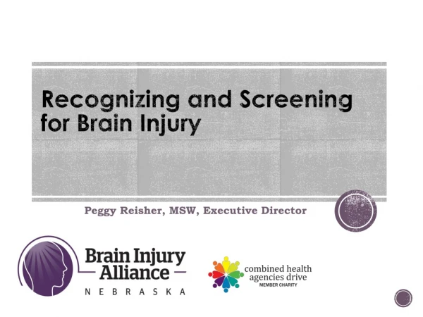 Recognizing and Screening for Brain Injury