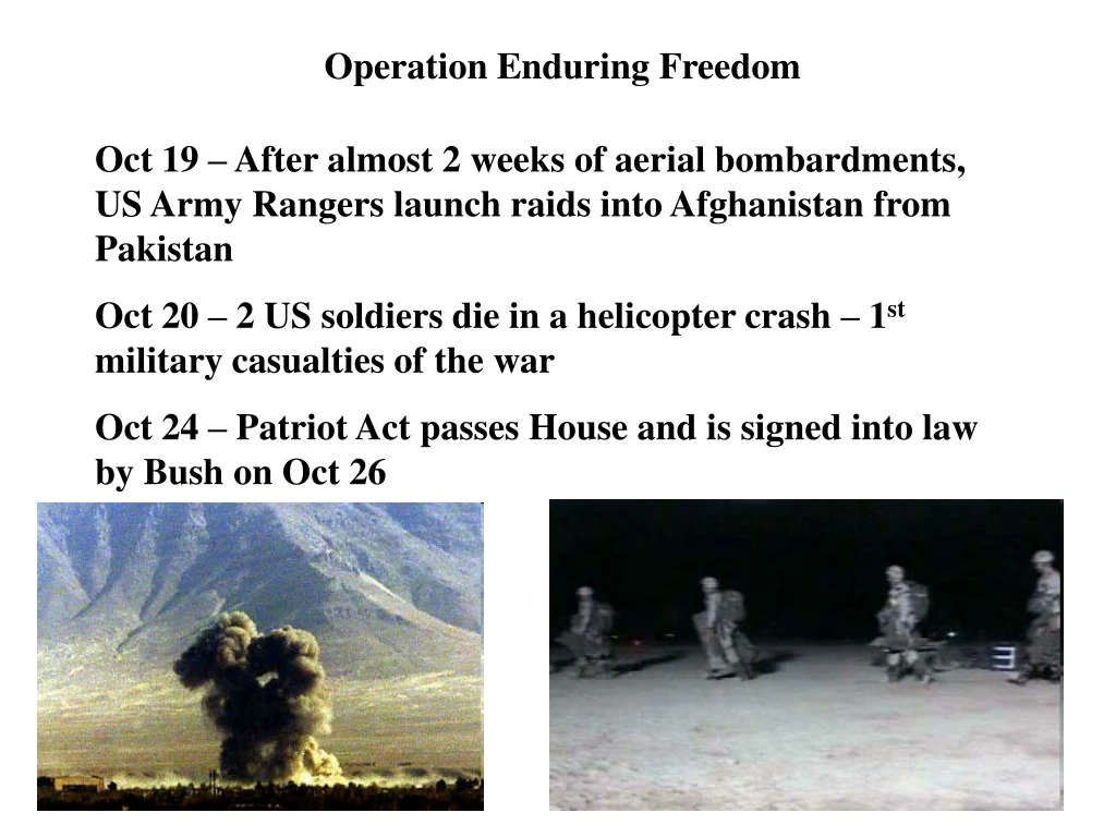 operation enduring freedom