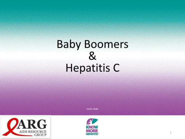 Baby Boomers &amp; Hepatitis C