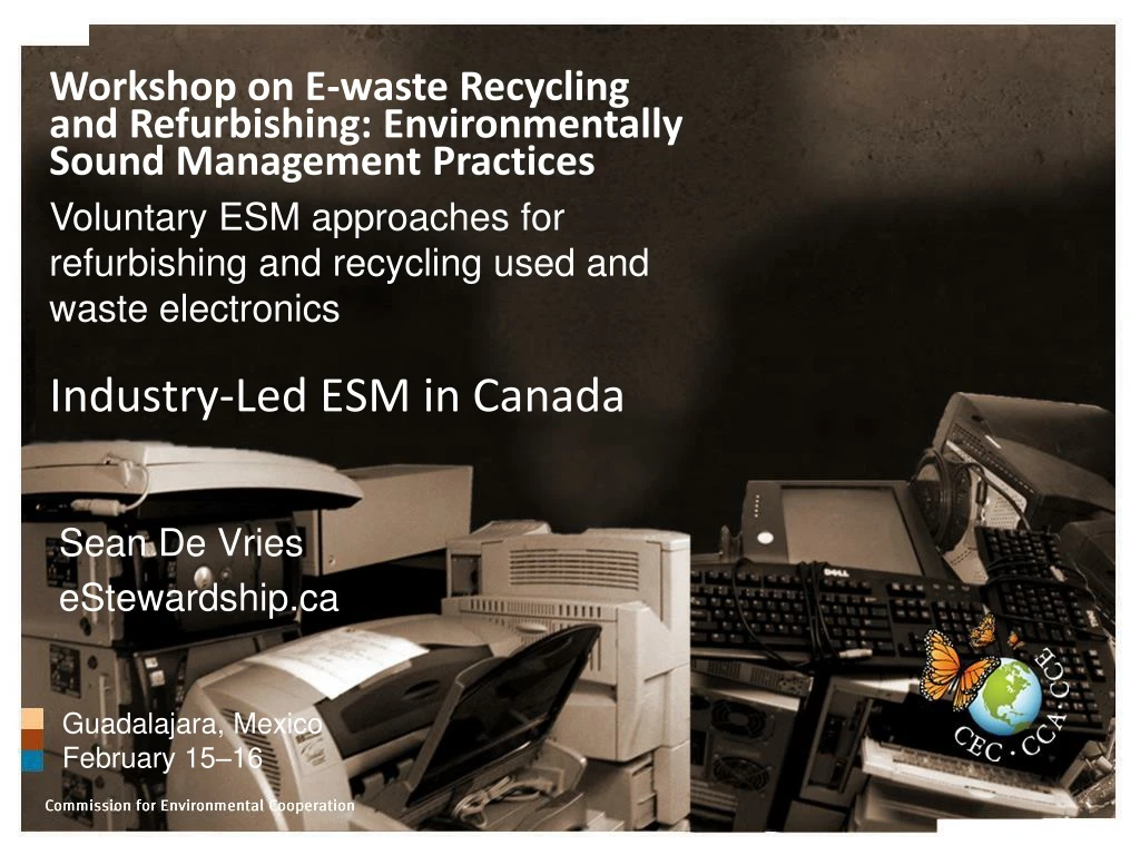 industry led esm in canada