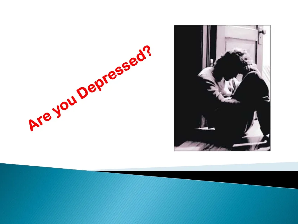 are you depressed