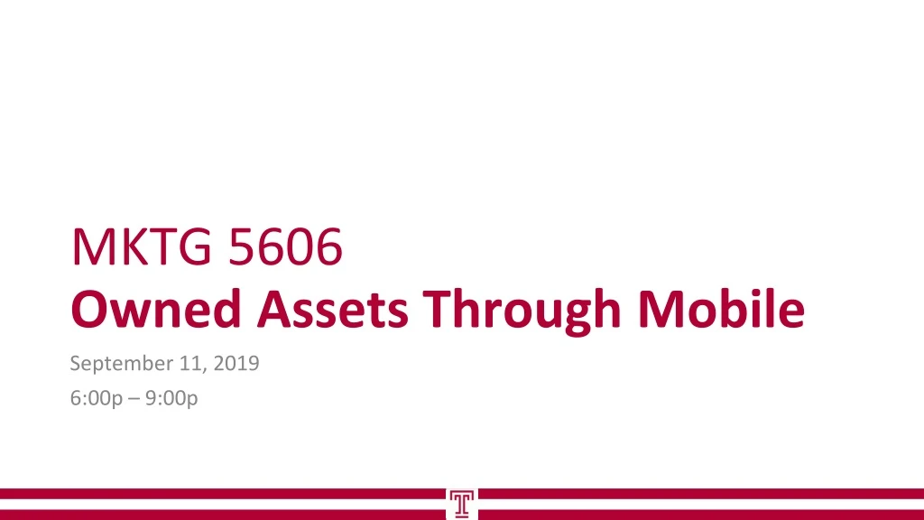 mktg 5606 owned assets through mobile