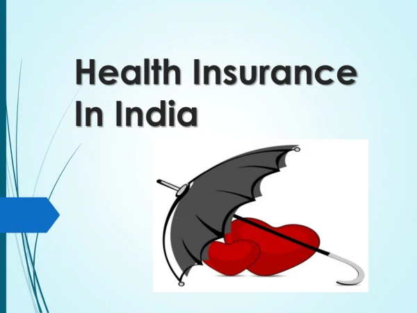 Health Insurance In India