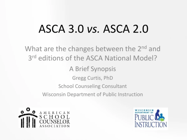 ASCA 3.0 vs. ASCA 2.0